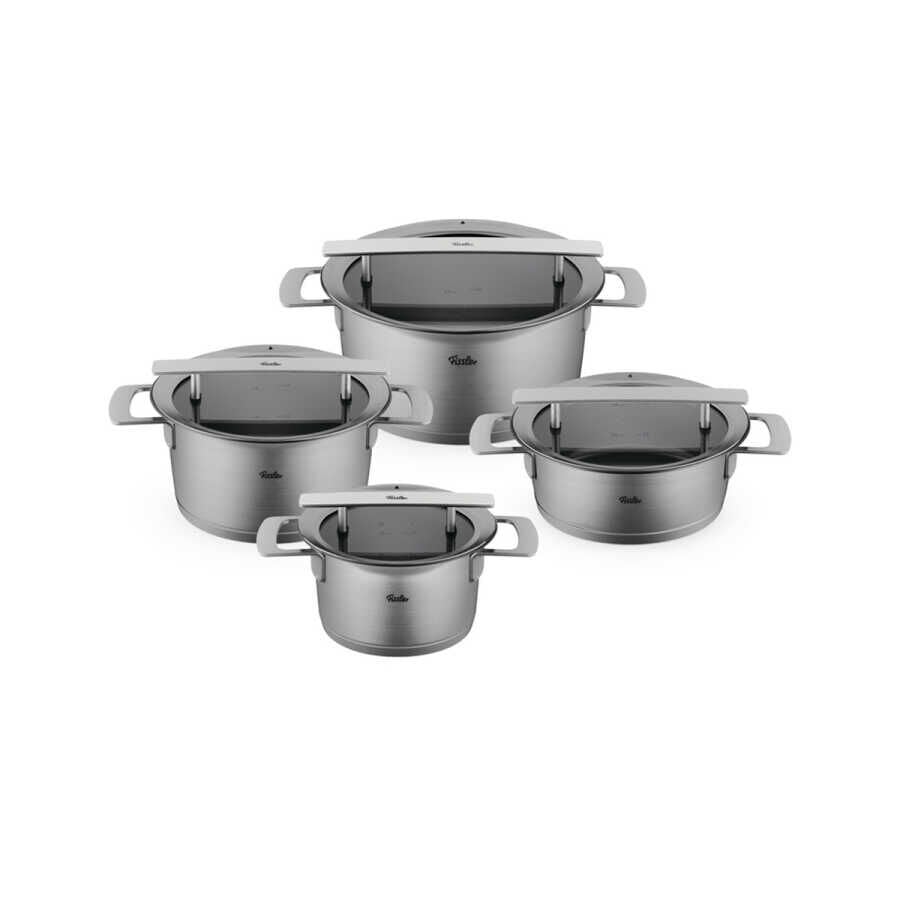 Fissler Phi Collection Cam Kapak 8 Parça Tencere Seti