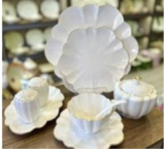 Roy King Daisy 38 Parça Kahvaltı Takımı-Gold