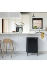 Brabantia Bo Matt Black Hı Dokunmatik Çöp Kutusu 60 Lt.