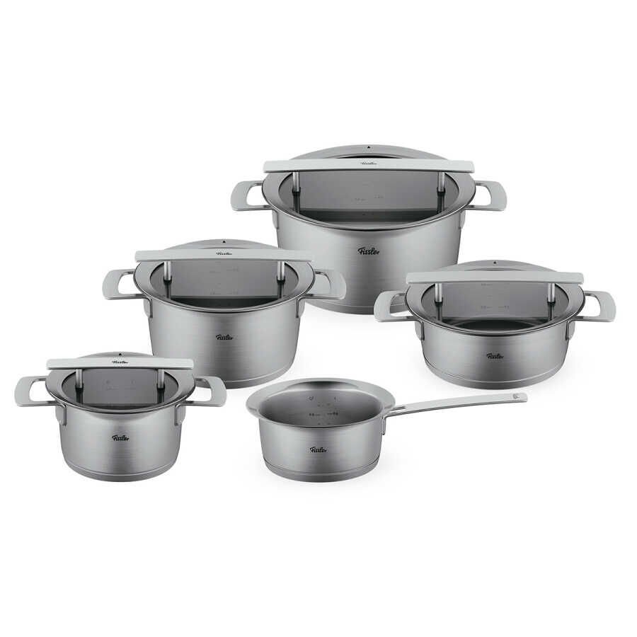 Fissler Phi Collection Cam Kapak 9 Parça Tencere Seti