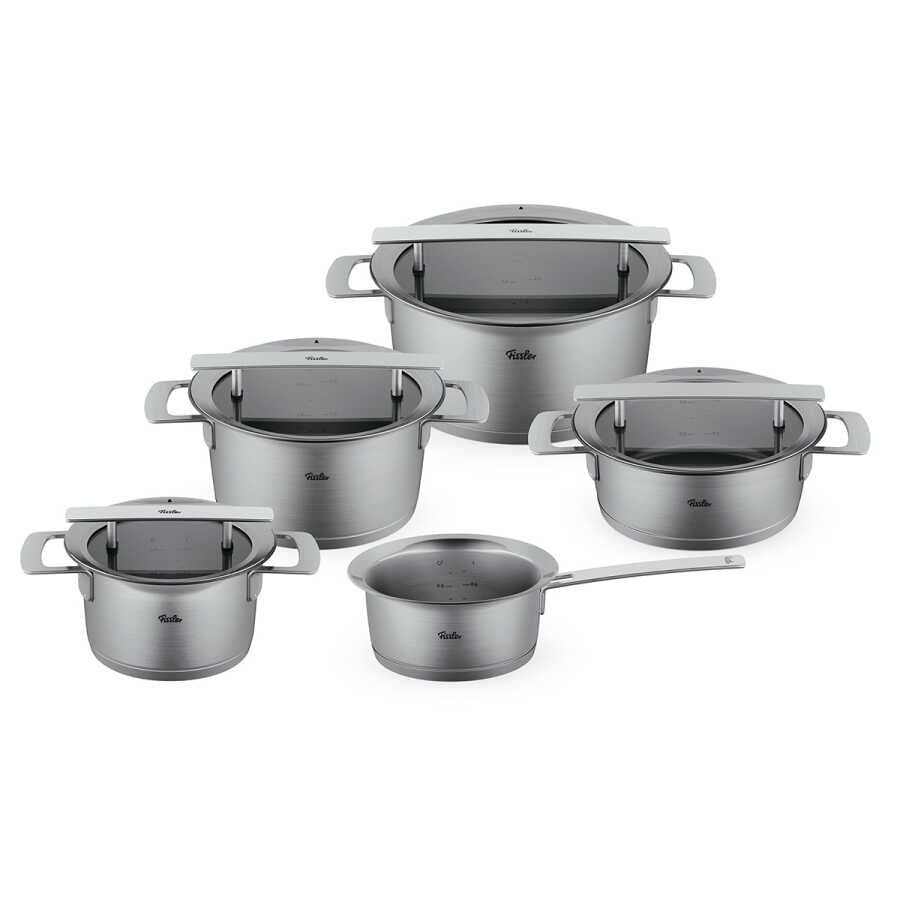 Fissler Phi Collection Cam Kapak 9 Parça Tencere Seti