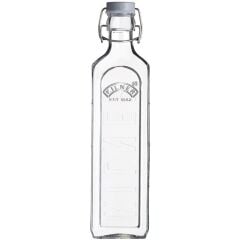 Kilner Klipsli Cam Şişe 1 Lt Şeffaf/Gri
