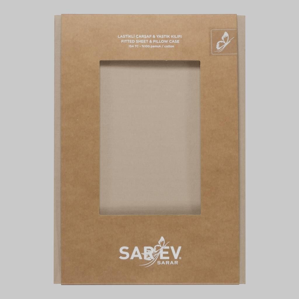 Sarev New Slow Cıty 100X200 Fıtted Çarşaf, .Bej
