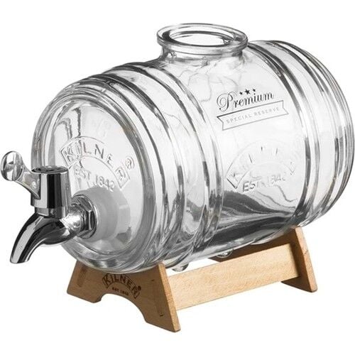 Kilner Ahşap Standlı Sebil Musluklu 3,5 Lt