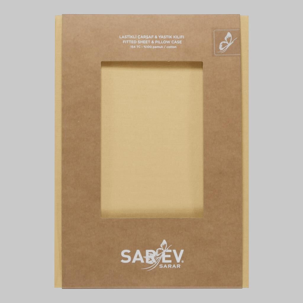 Sarev New Slow Cıty 100X200 Fıtted Çarşaf, .Sarı
