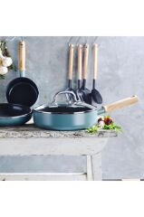 Greenpan Thermolon Tencere Mayflower 24Cm Yayvan Tencere