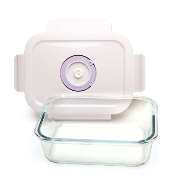 Bigatti Lila 1.040 ml Vakumlu Saklama Kabı