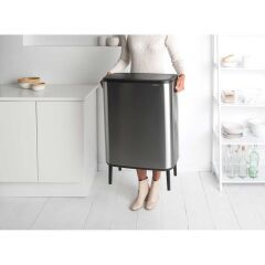 Brabantia Bo Fpp Matt Steel Hı Dokunmatik Çöp Kutusu 60 Lt.