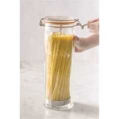 Kilner Klipsli Yuvarlak Spagetti Kavanozu 2,2 Lt