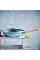 Greenpan Mayflower 28Cm Wok Tava