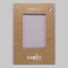 Sarev New Slow Cıty 100X200 Fıtted Çarşaf, .Lila