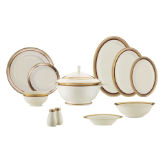 Evaliza Kremlın Burgundy Yemek Takımı 60 Parça