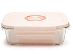 Bigatti Pembe 1.480 ml Vakumlu Saklama Kabı