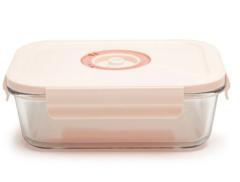 Bigatti Pembe 1.480 ml Vakumlu Saklama Kabı