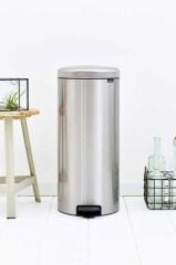 Brabantia Newicon Fpp Matt Steel Pedallı Çöp Kutusu 30L