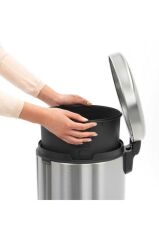 Brabantia Newicon Fpp Matt Steel Pedallı Çöp Kutusu 30L