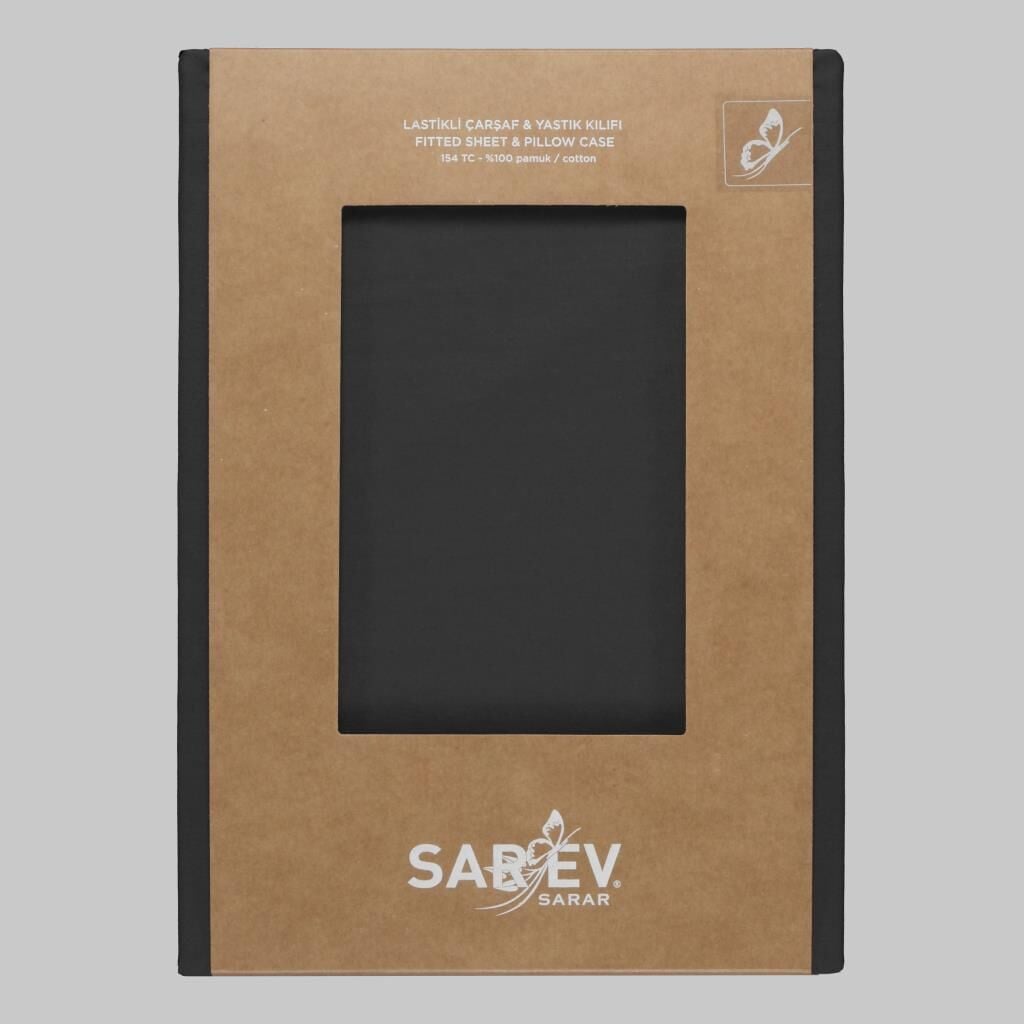 Sarev New Slow Cıty 100X200 Fıtted Çarşaf, .Antrasit