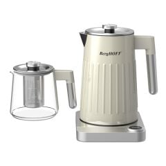 Berghoff Gem 1.7 Litre Krem Gümüş Kulplu Çay Makinesi