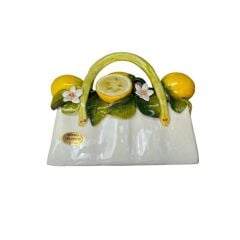Rainbow Limon Seramik Kulplu Çanta