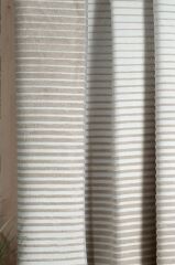 Sarev Jolie Bej Çift Kişilik Pamuklu Battaniye 200*220 Cm