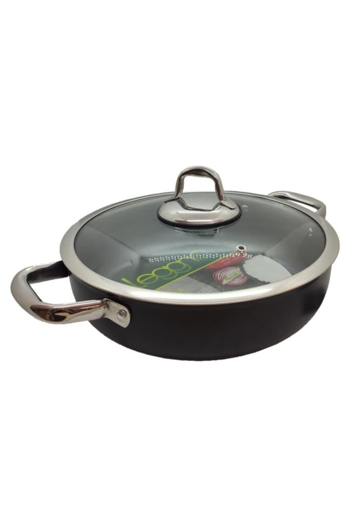 Leggno Master 28Cm Sığ Tencere Siyah Mst2828St28Bk