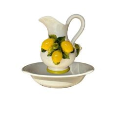 Rainbow Limon Seramik Kaseli Sürahi