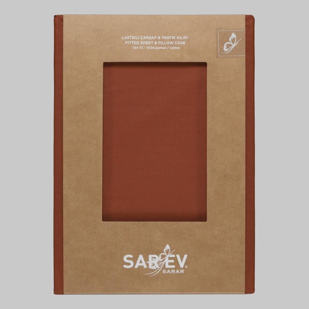 Sarev New Slow Cıty 140X200 Fıtted Çarşaf, .Somon