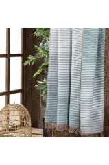 Sarev Jolie Mint Tek Kişilik Pamuklu Battaniye 160*220 Cm