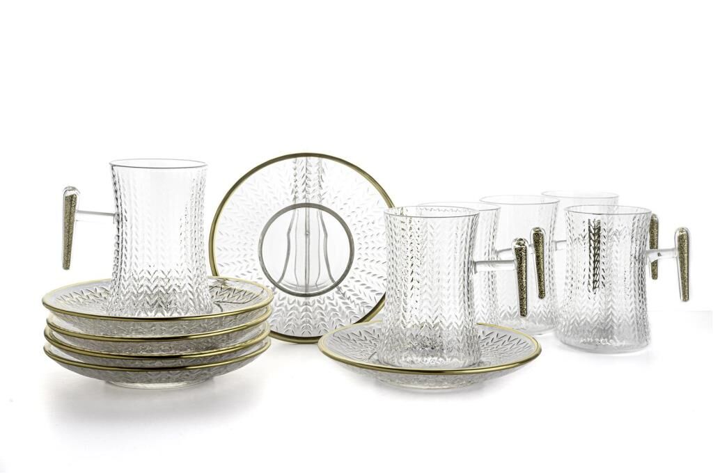 Mikasa Moor 6lı Çay Bardağı Seti Gold