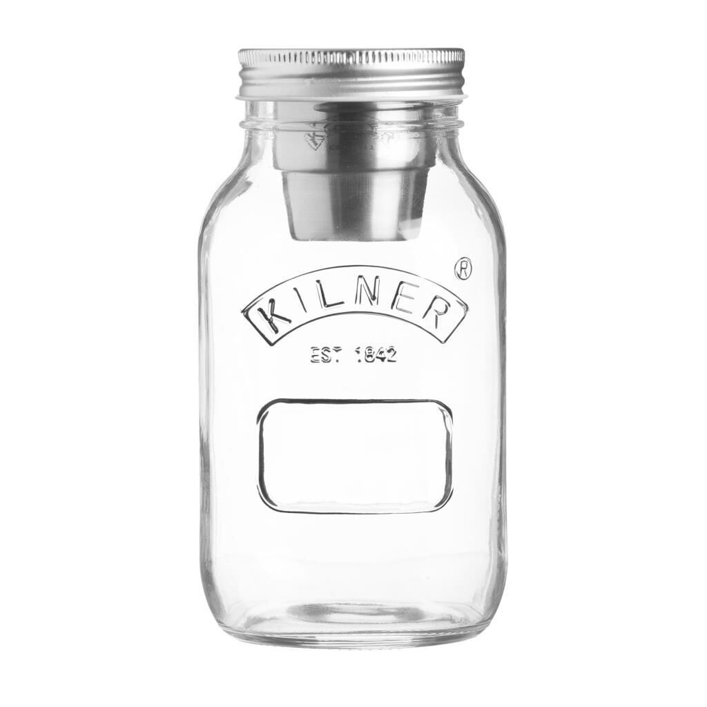 Kilner Yuvarlak Gıda Hazırlama Kavanozu 1 Lt