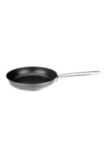 Leggno Master Titanium Çelik Saplı Tava Metalik Gri 28 Cm