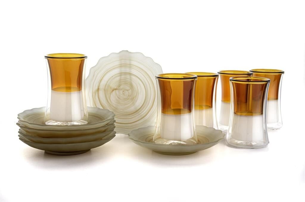 Mikasa Moor 6lı Çay Bardağı Seti Amber