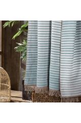 Sarev Jolie Mint Çift Kişilik Pamuklu Battaniye 200*220 Cm