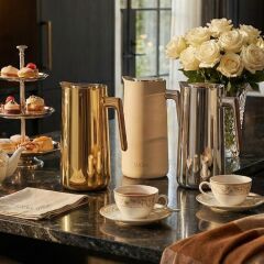 Lucky Art 1L Çelik Gövdeli Karaf Termos Gold