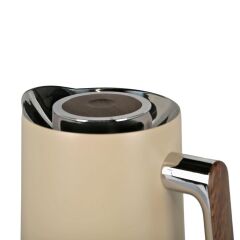 Lucky Art 1L Çelik Gövdeli Karaf Termos Krem