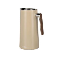 Lucky Art 1L Çelik Gövdeli Karaf Termos Krem