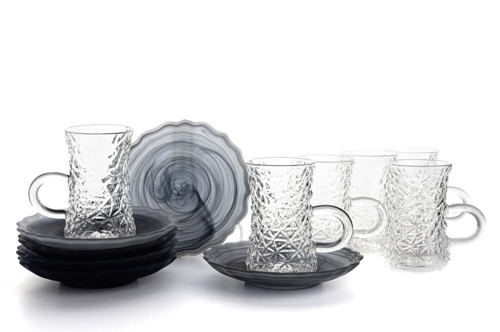 Mikasa Moor 6lı Çay Bardağı Seti Gri