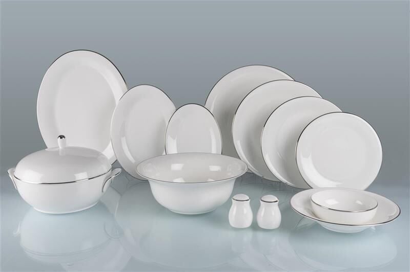 Prouna Pure Platinum 72 Parça Yemek Takımı