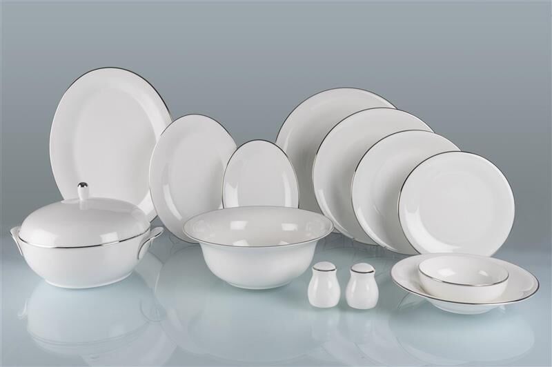 Prouna Pure Platinum 72 Parça Yemek Takımı