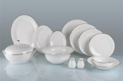 Prouna Pure Platinum 72 Parça Yemek Takımı