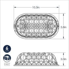 Nordicware Jübile Ekmek Kalıbı