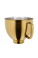 Kitchenaid 4,8 L Stand Mikser Için Paslanmaz Çelik Kase Parlak Gold 5Ksm5Ssbrg