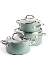 Greenpan Mayflower 6 Prç Tencere Seti 16Cm+18Cm+20Cm