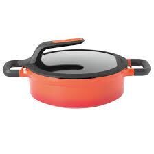 Berghoff Gem Virgo Turuncu 24Cm Sığ Tencere