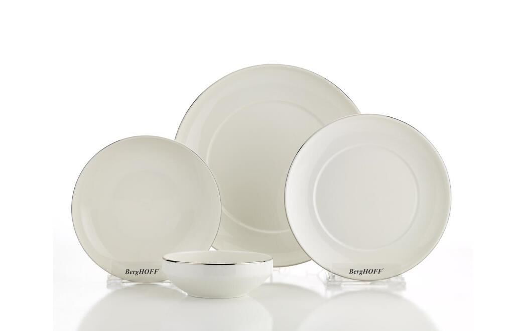 Berghoff Gem Melbourne Silver 24 Parça Bone Yemek Takımı