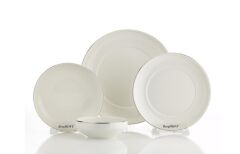 Berghoff Gem Melbourne Silver 24 Parça Bone Yemek Takımı