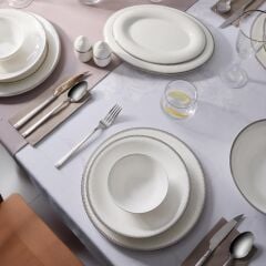 Evaliza Buckhingam Platin 60 Parça Yemek Takımı