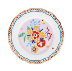 Baci Milano Mamma Mia Çiçek Desenli Yemek Tabağı 28 cm