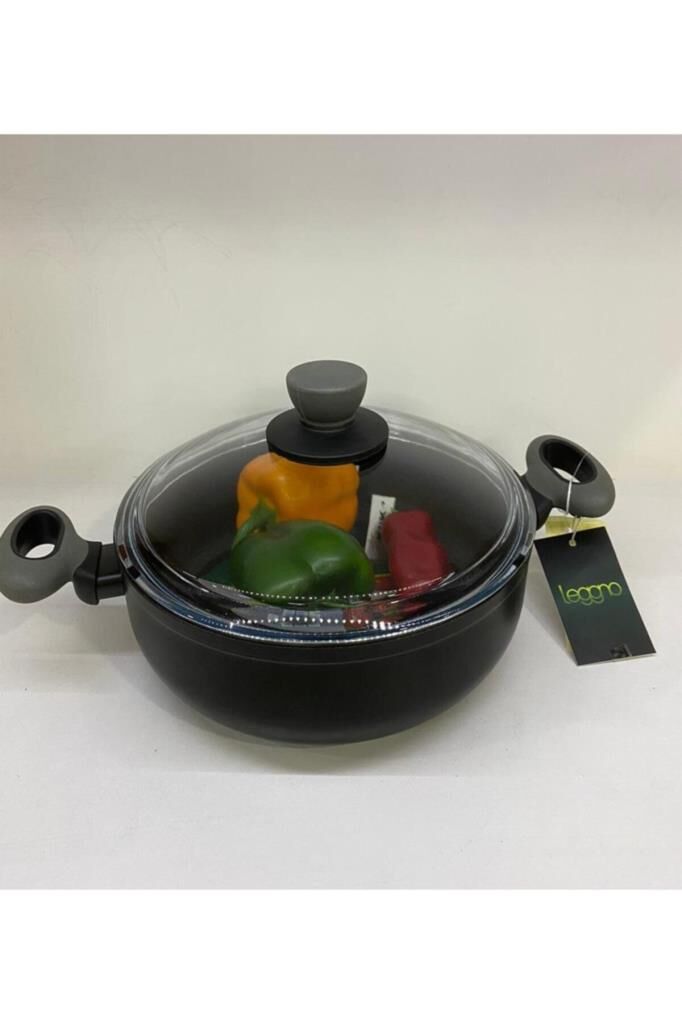 Leggno Colorgy 24 Cm Gri Sığ Tencere Clr2828St24Gy