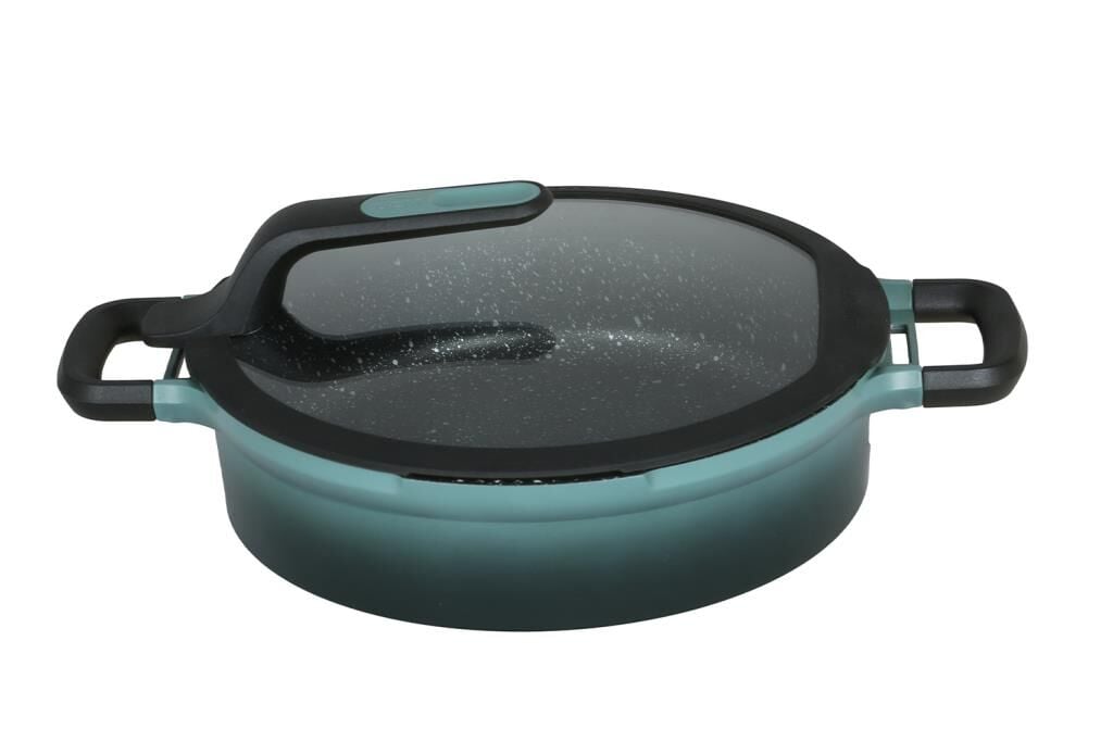 Berghoff Gem Stay Cool Pilav Tenceresi Forest 24 Cm